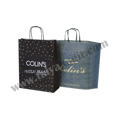 COLIN'S - Beyaz Kraft Poşet | Talya Kağıt