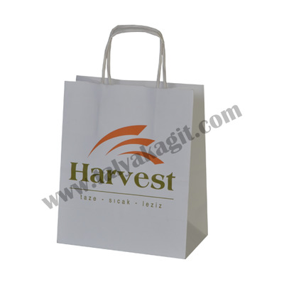 HARVEST - Beyaz Kraft Poşet | Talya Kağıt