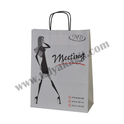MEETING - Beyaz Kraft Poşet | Talya Kağıt