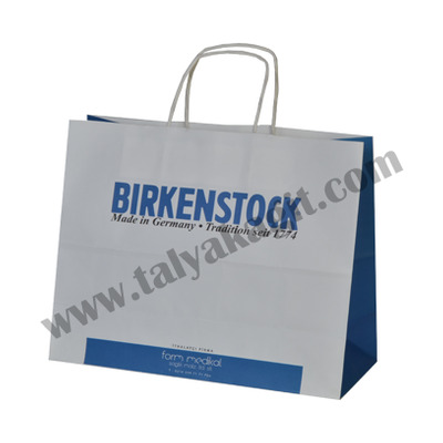 BIRKENSTOCK - Beyaz Kraft Poşet | Talya Kağıt
